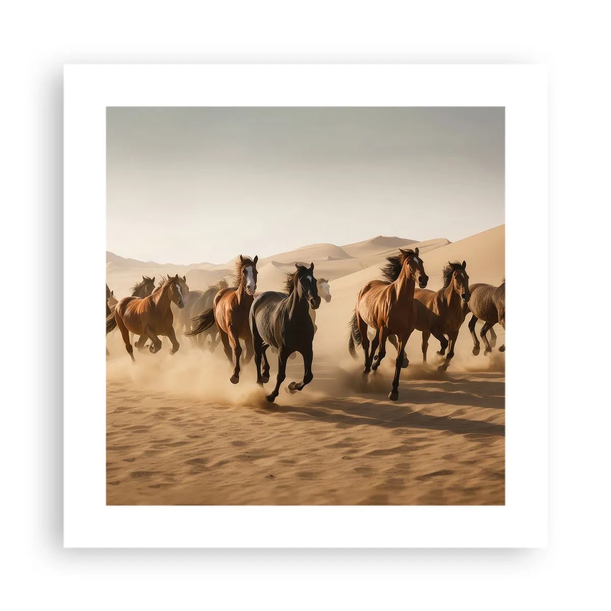 Poszter - Szabad, mint a szél - 40x40 cm