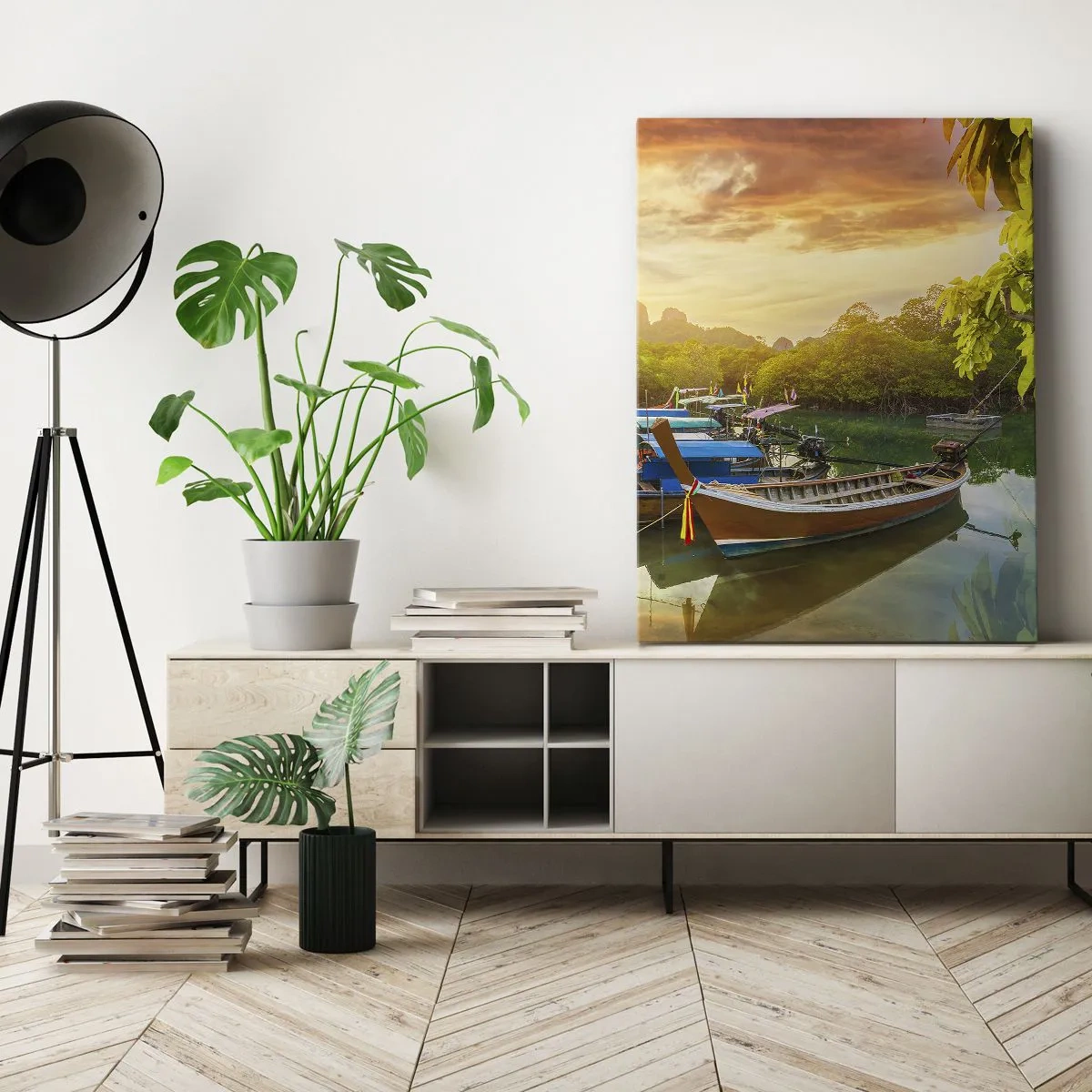 Vászonkép - Egy dolgos nap előtt - 50x70 cm