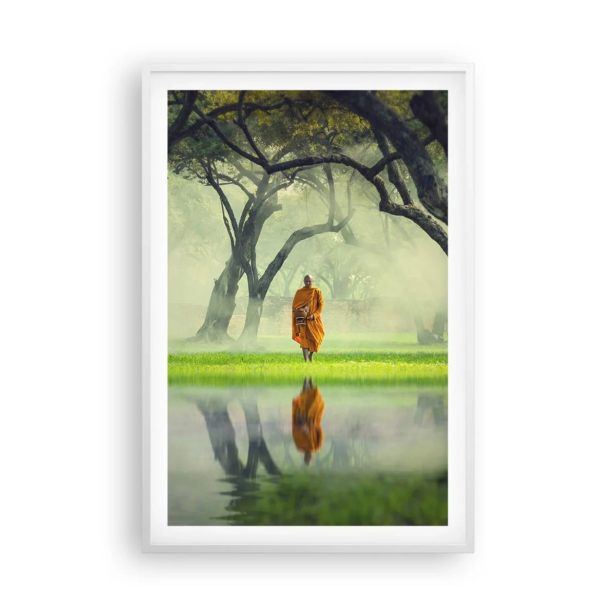 Poszter fekete keretben - Útban a megvilágosodás felé - 61x91 cm