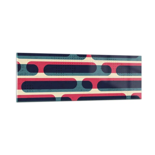 Üveg kép - Mélységben és előre - 90x30 cm