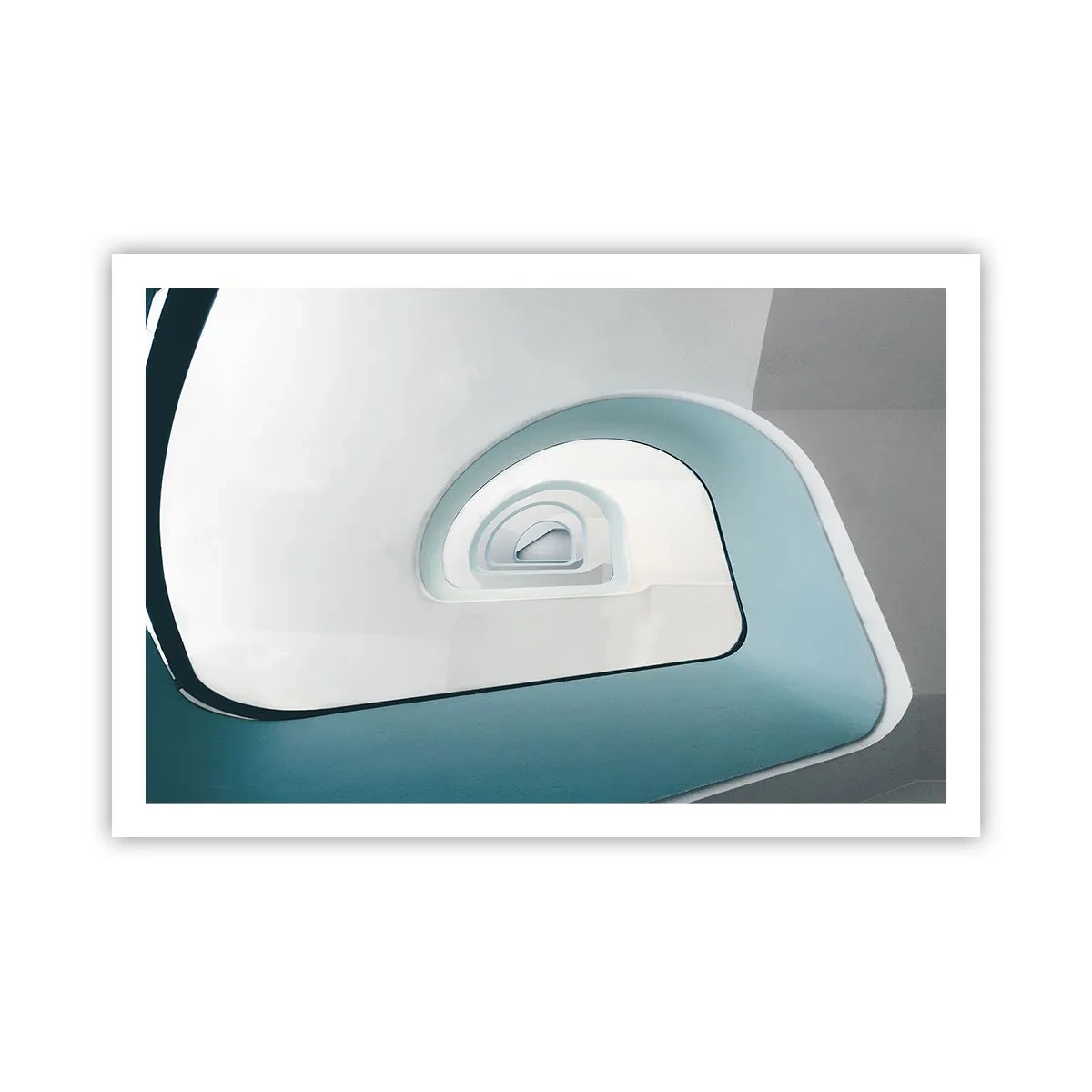 Poszter - A kék aljára - 91x61 cm