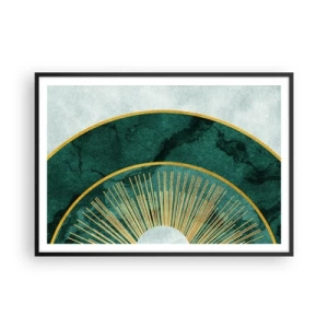 Poszter fehér keretben - Egy másik naprendszer - 100x70 cm