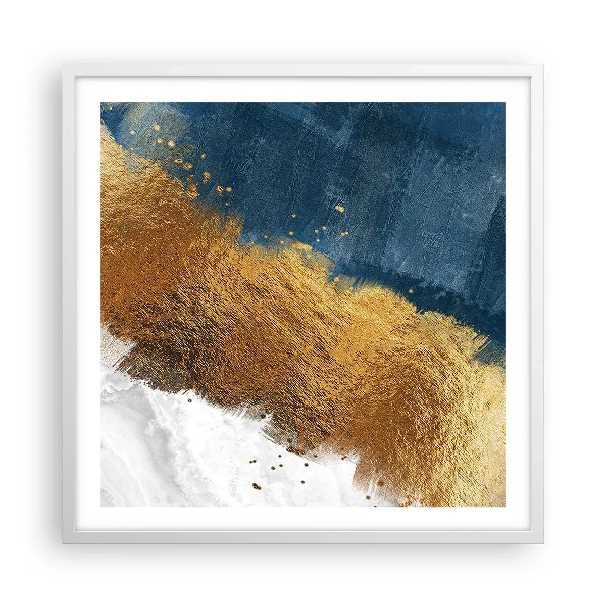 Poszter fekete keretben - A nyár árnyalatai - 60x60 cm