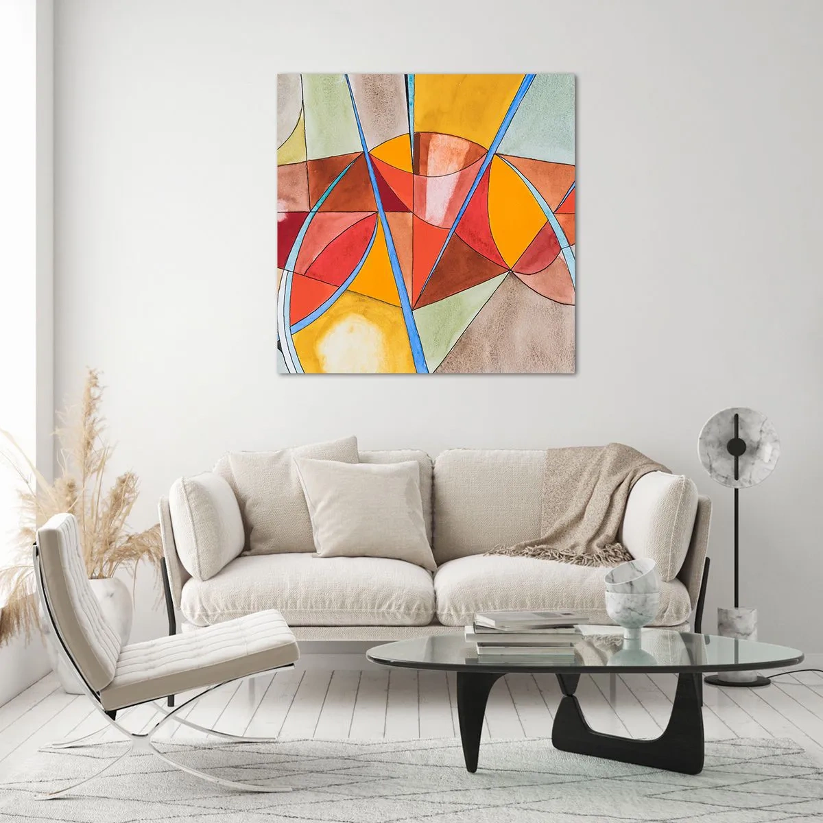 Üveg kép - A körhinta, az álomkörhinta - 50x50 cm