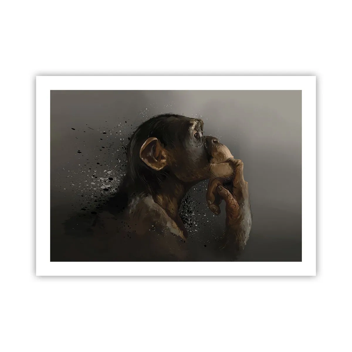 Poszter - Biztosan gondolkodó - 70x50 cm