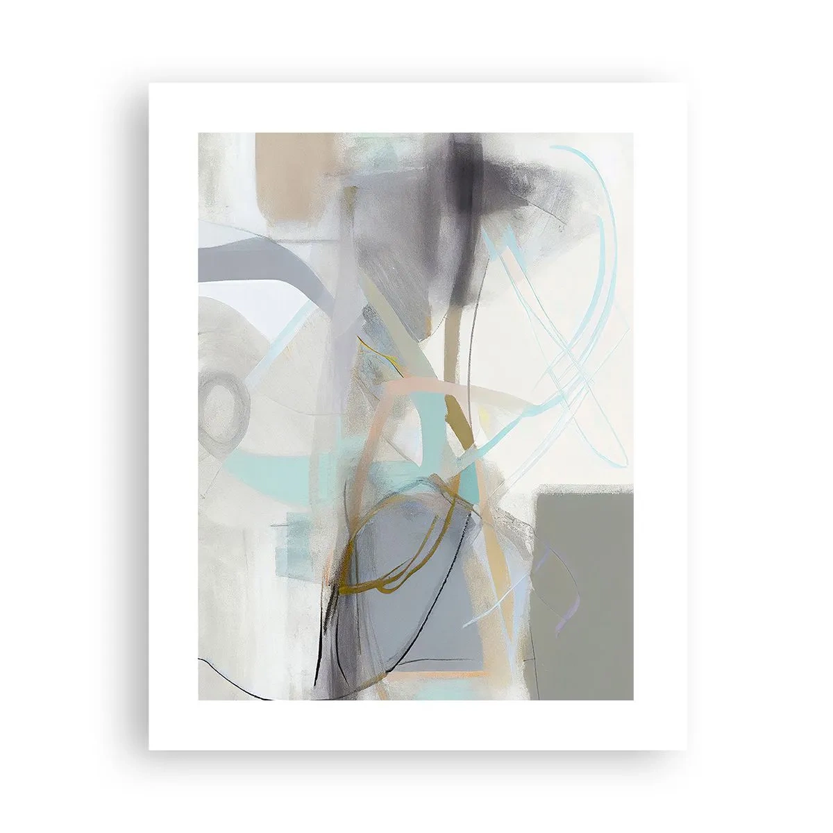 Poszter - Ködös absztrakció - 40x50 cm