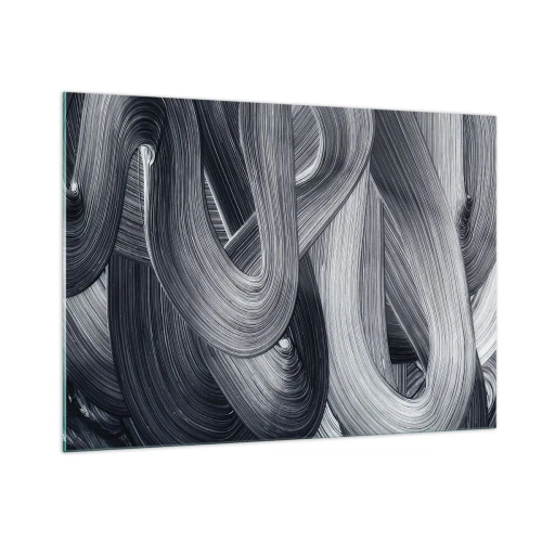 Üveg kép - A valóság folyékonysága - 100x70 cm