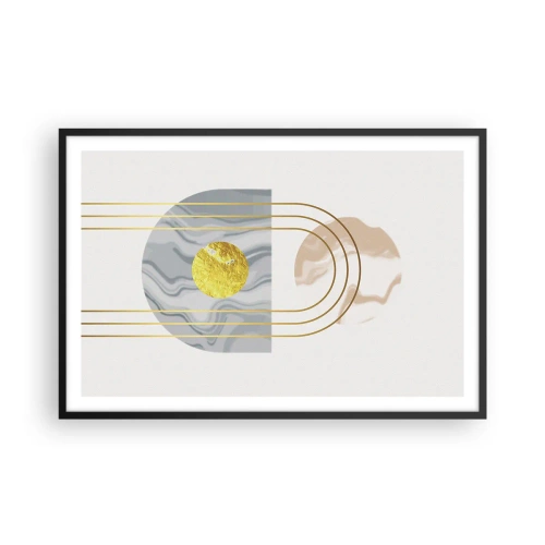 Poszter fehér keretben - Fényerő és ragyogás - 91x61 cm