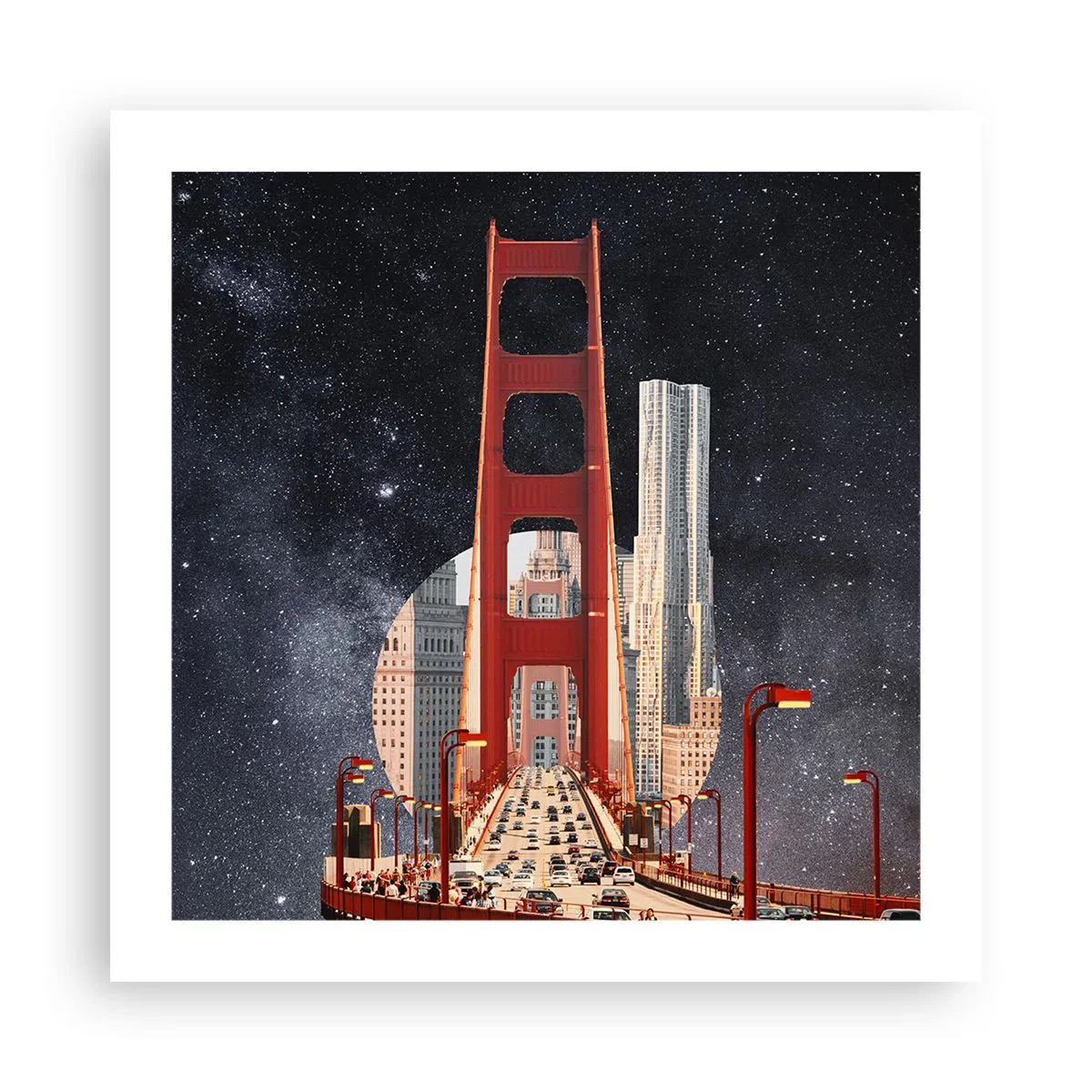 Poszter - Mindig a középpontban - 50x50 cm