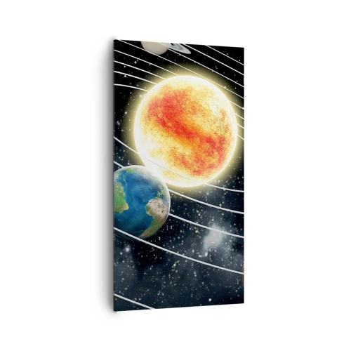 Vászonkép - Kozmikus tánc - 65x120 cm