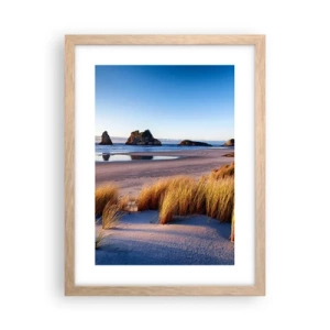 Poszter világos tölgy keretben - A nyugalmat keresőknek - 30x40 cm