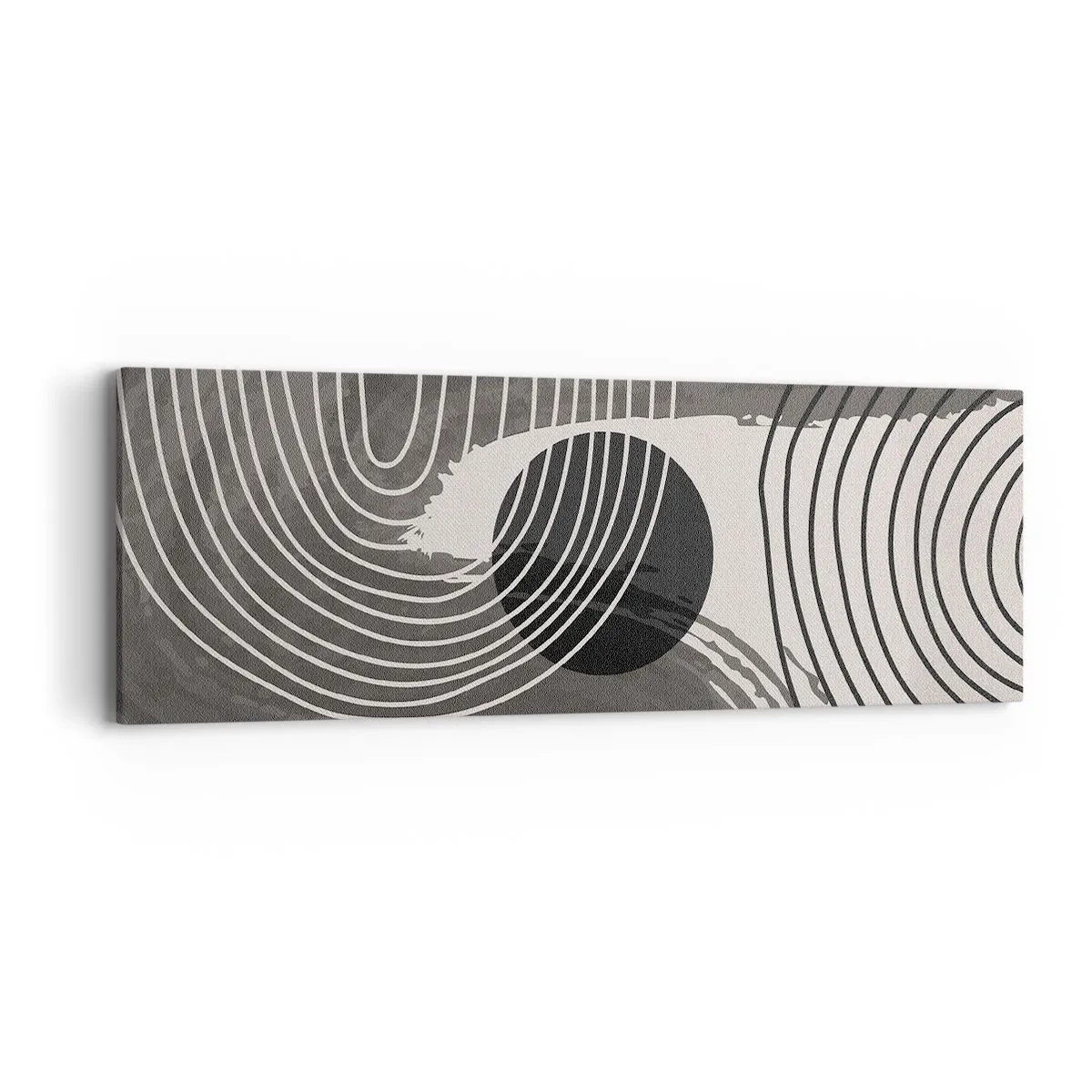 Vászonkép - Az ovális nyer - 90x30 cm