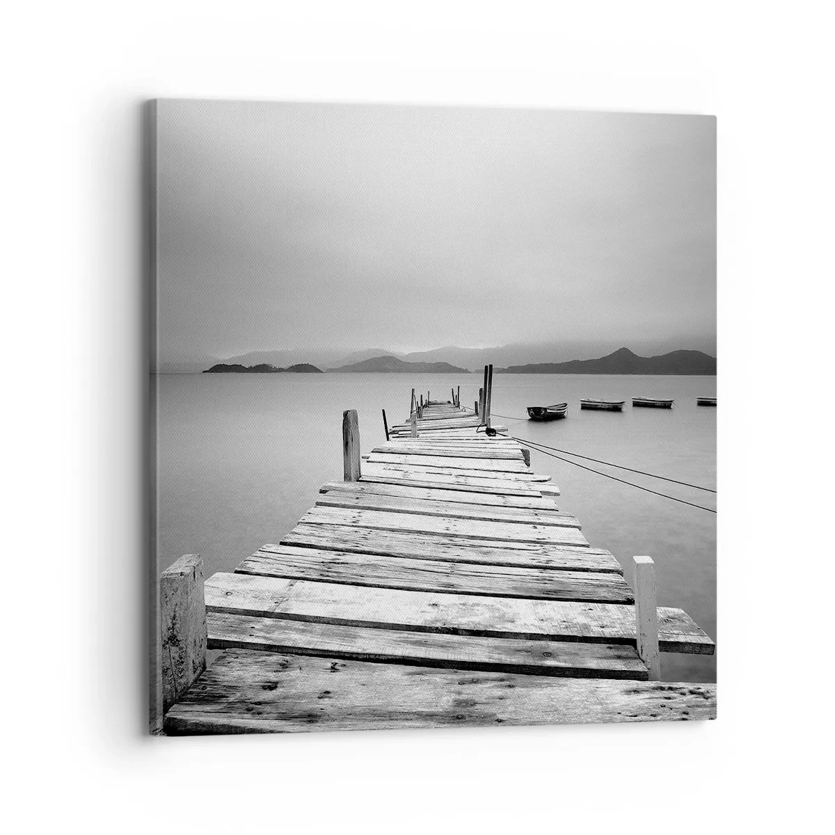 Vászonkép - Hegyeken és tengereken túl - 70x70 cm