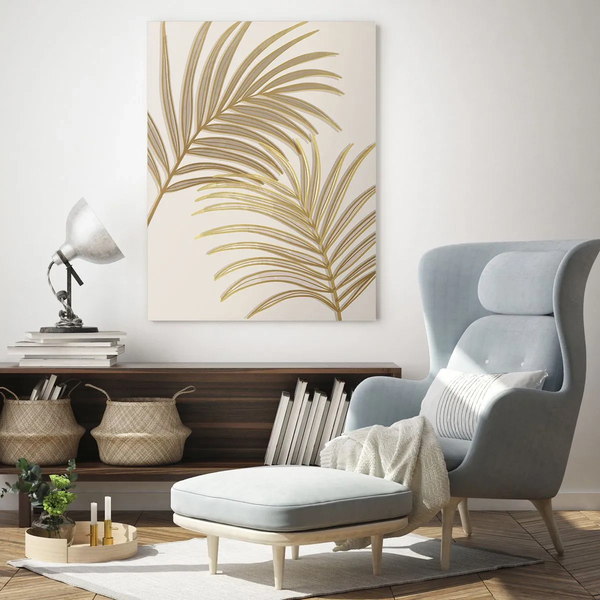 Üveg kép - Arany Pálma! - 50x70 cm