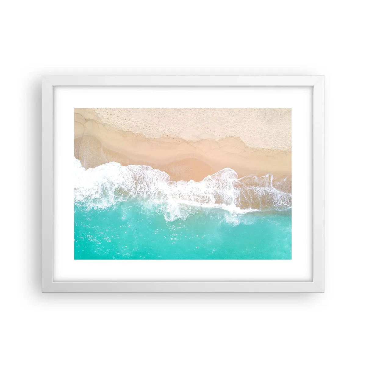 Poszter fekete keretben - Simogató érintés - 40x30 cm