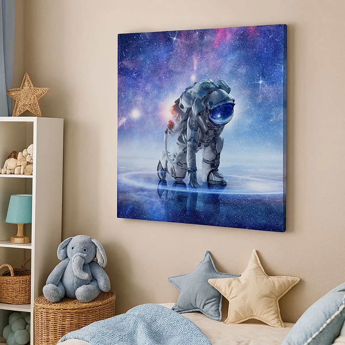 Vászonkép - A csillagos ég felettem - 30x30 cm