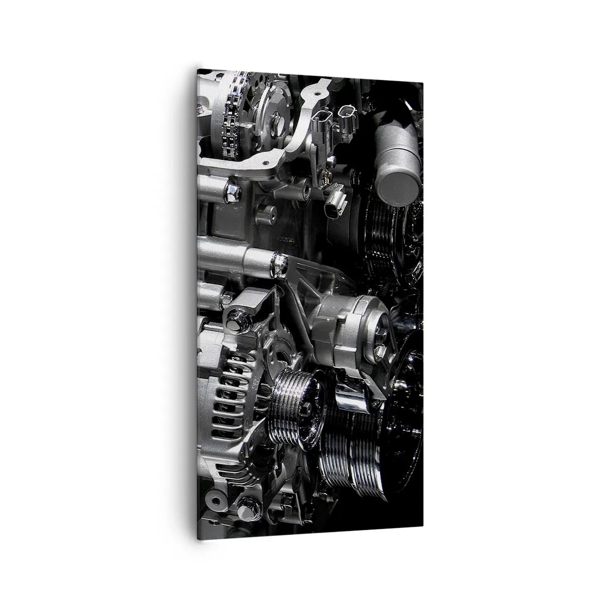 Vászonkép - Acél, szép, erős - 65x120 cm