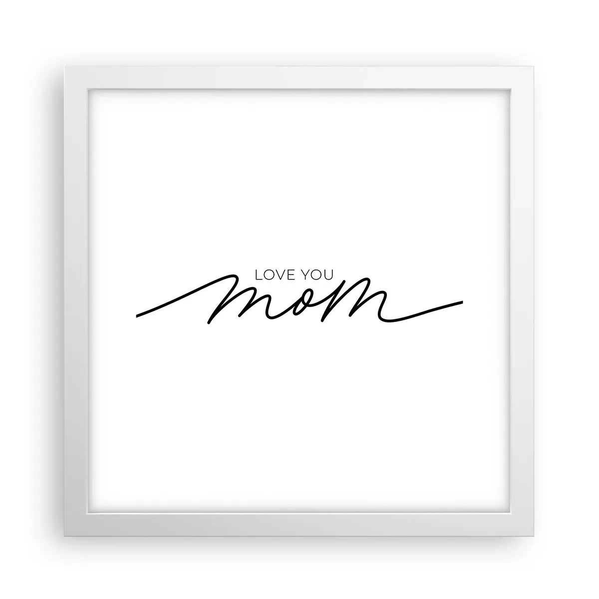 Poszter fekete keretben - Nagy megrázás - 30x30 cm