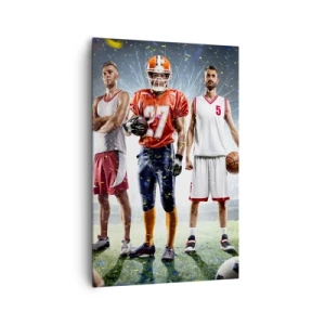 Vászonkép - Mezei gladiátorok - 80x120 cm