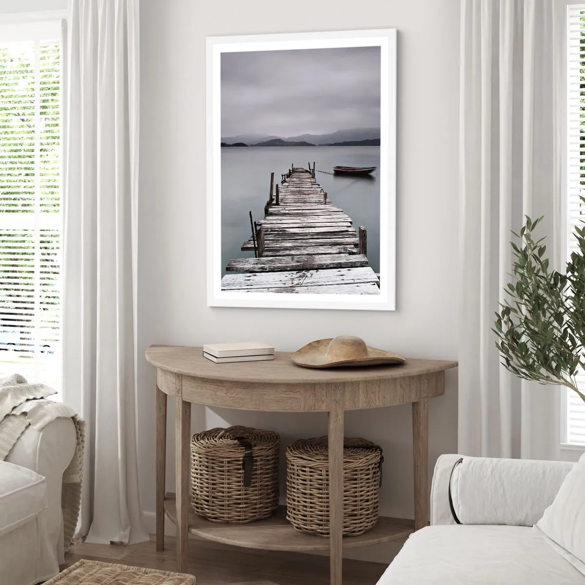 Poszter fekete keretben - Holnap indulhatsz - 70x100 cm