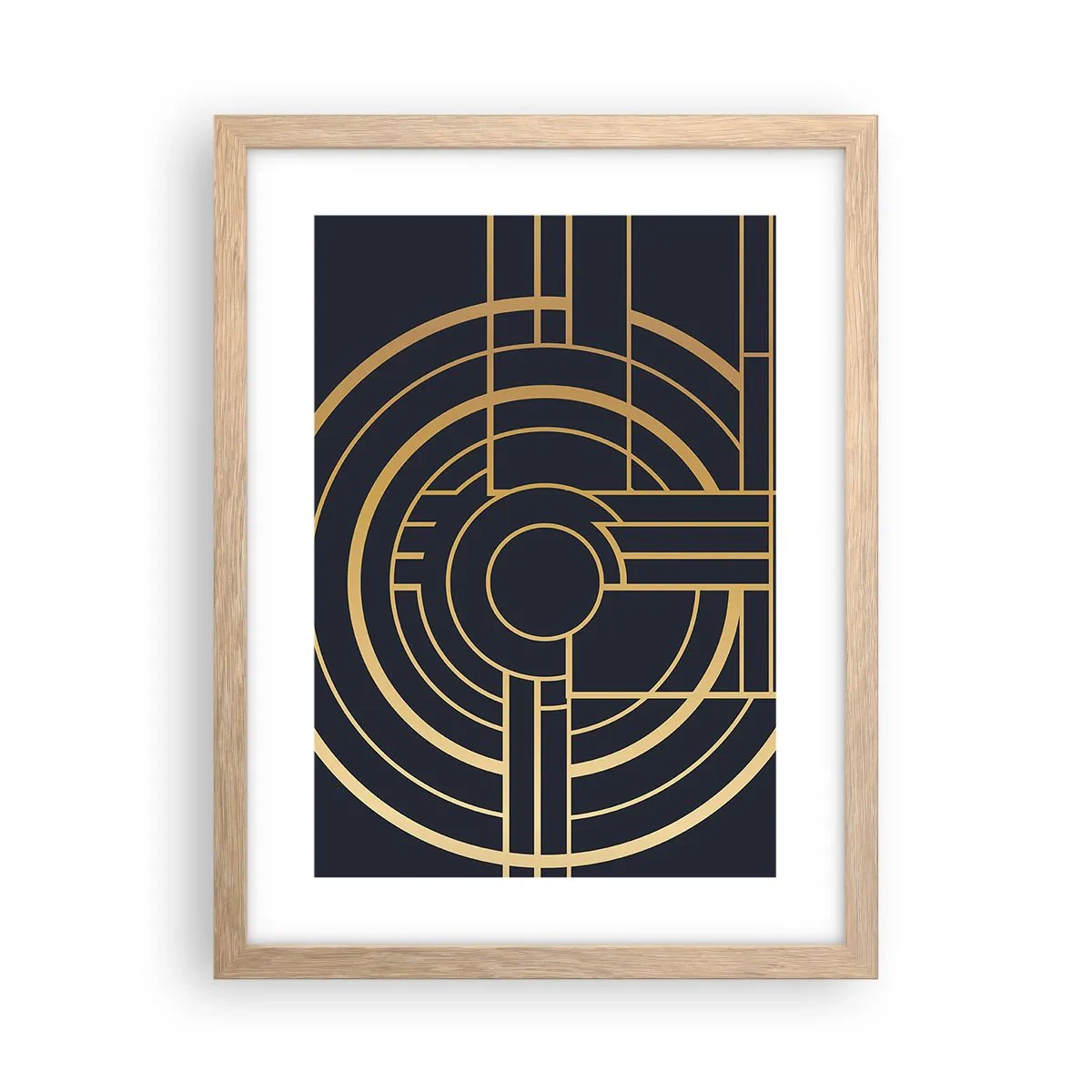 Poszter világos tölgy keretben - A dolgok fordulatai - 30x40 cm