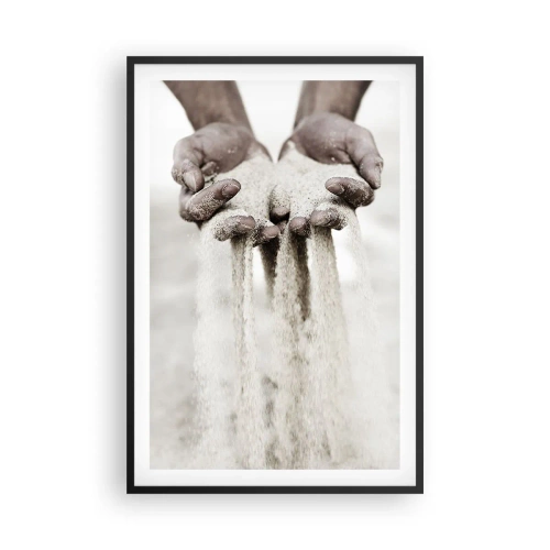 Poszter fehér keretben - Ezekkel a kezekkel... - 61x91 cm