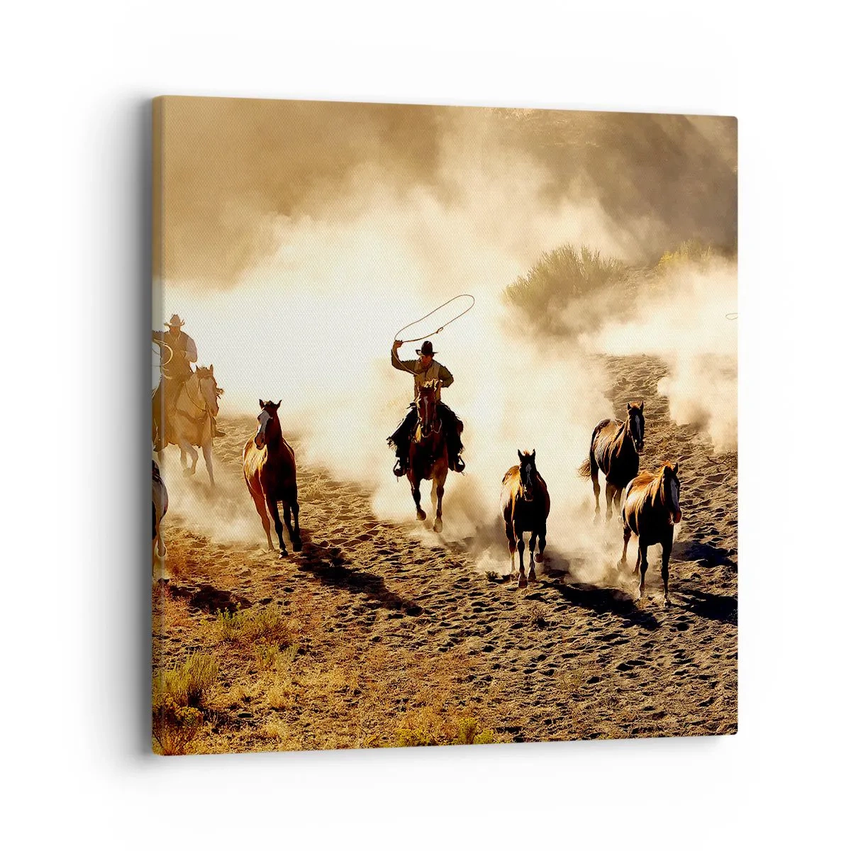 Vászonkép - Igazán vadnyugat - 40x40 cm