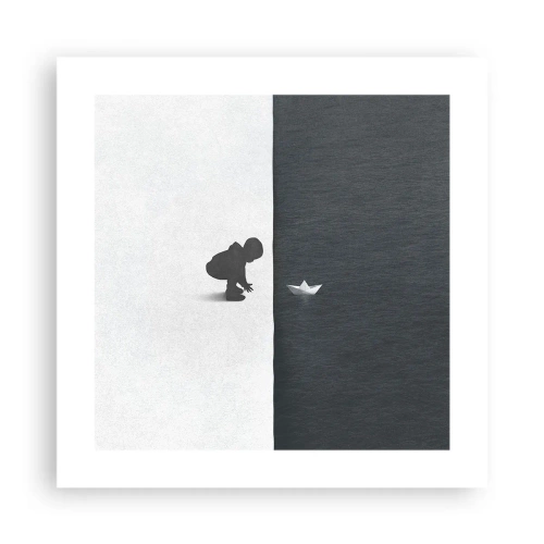 Poszter - Nagy utazás - 40x40 cm