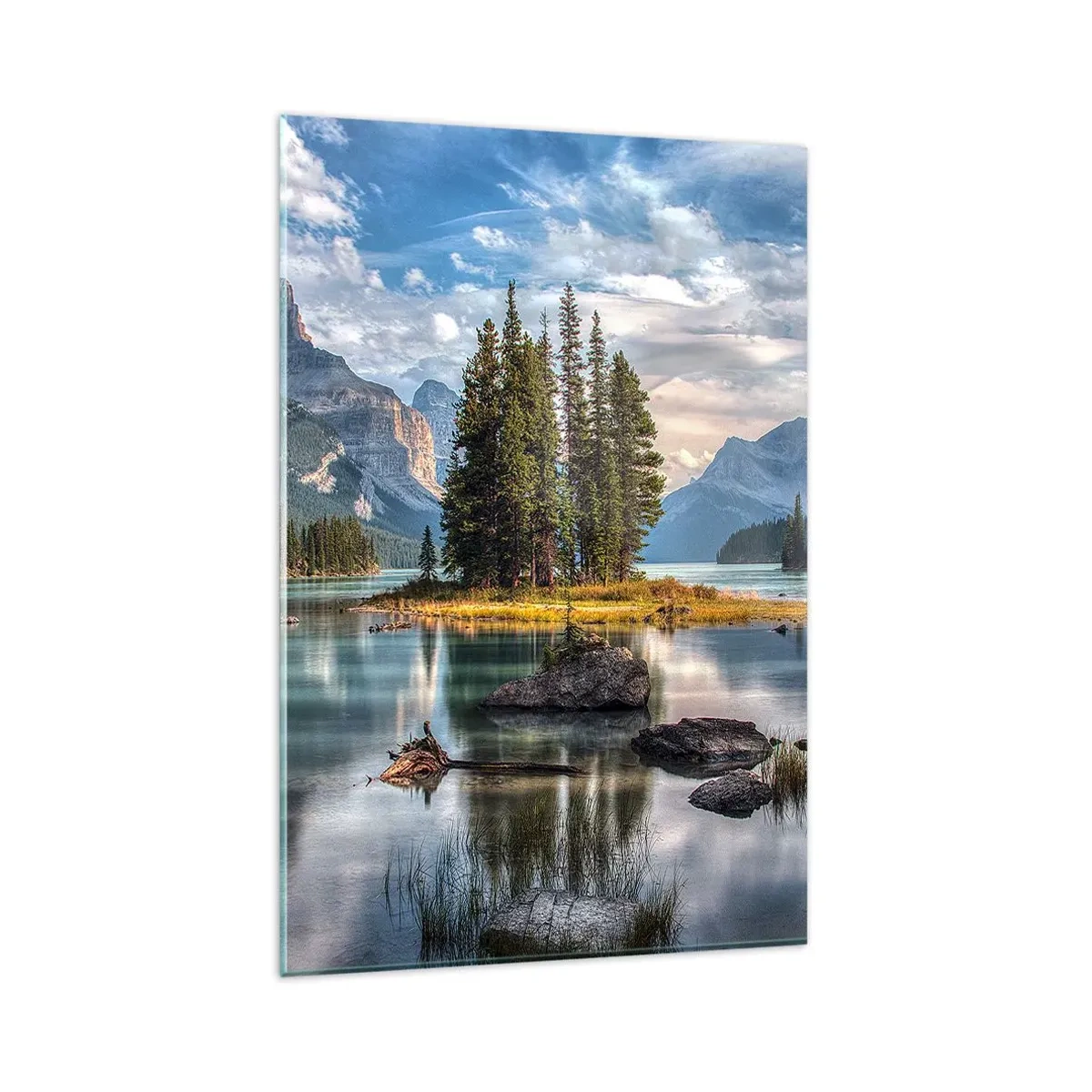 Üveg kép - A nagy és tiszta víz mellett... - 80x120 cm