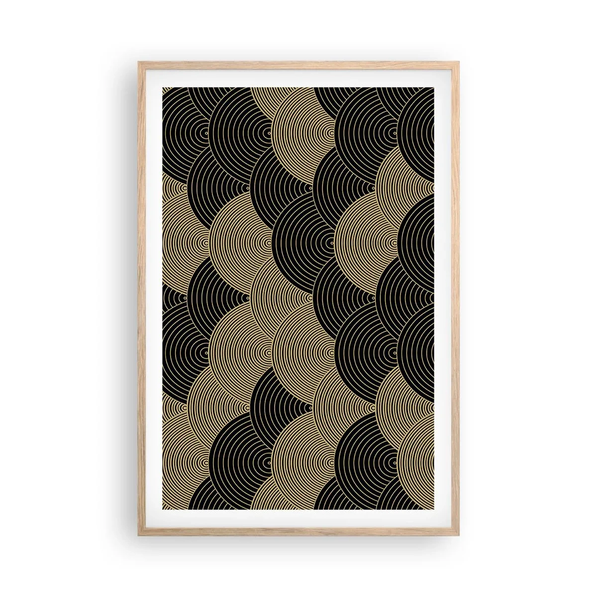 Poszter világos tölgy keretben - Egység a sokféleségben - 61x91 cm