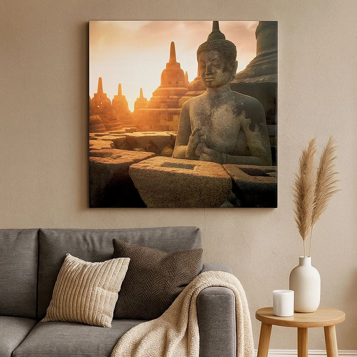 Vászonkép - A nagy bölcsesség időjárása - 30x30 cm