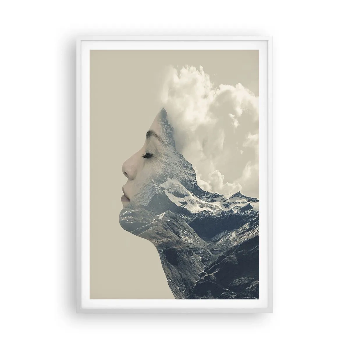 Poszter fekete keretben - Az elemek szépsége - 70x100 cm