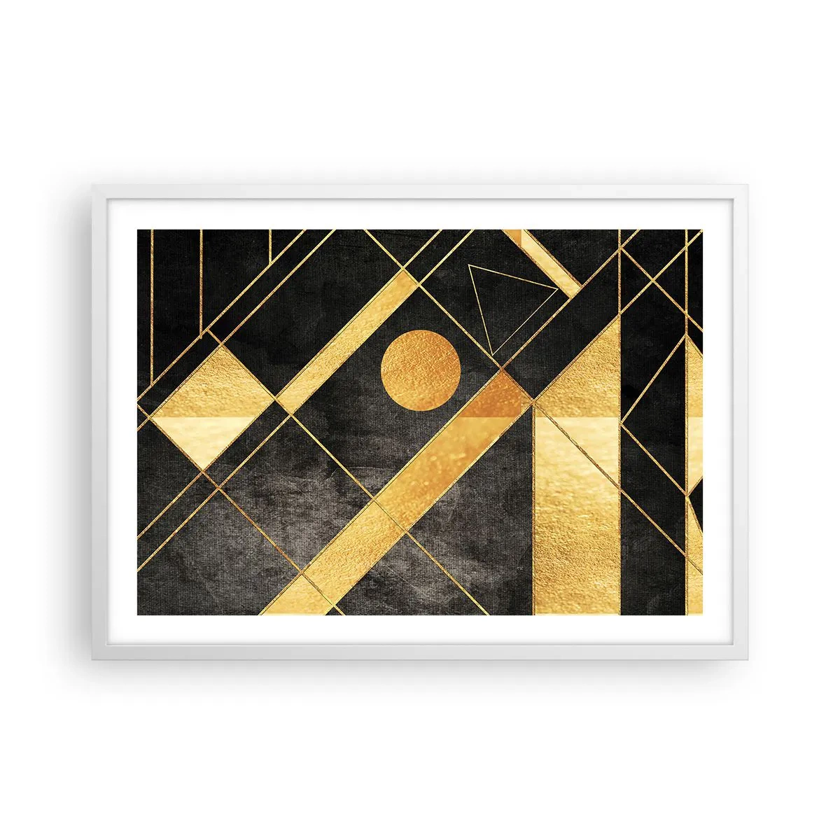 Poszter fekete keretben - A sivatag napja - 70x50 cm