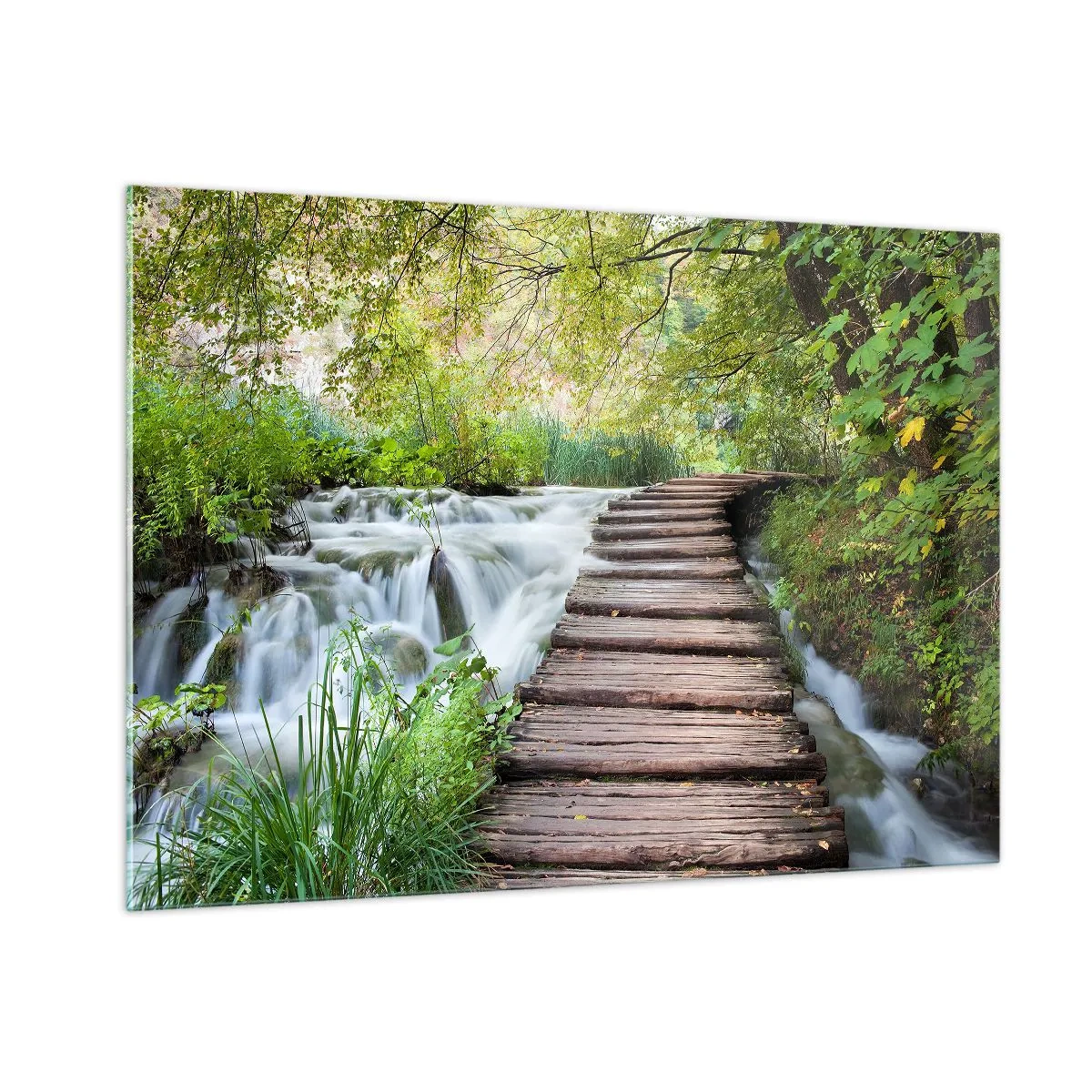 Üveg kép - A víz egyáltalán nem csendes - 100x70 cm