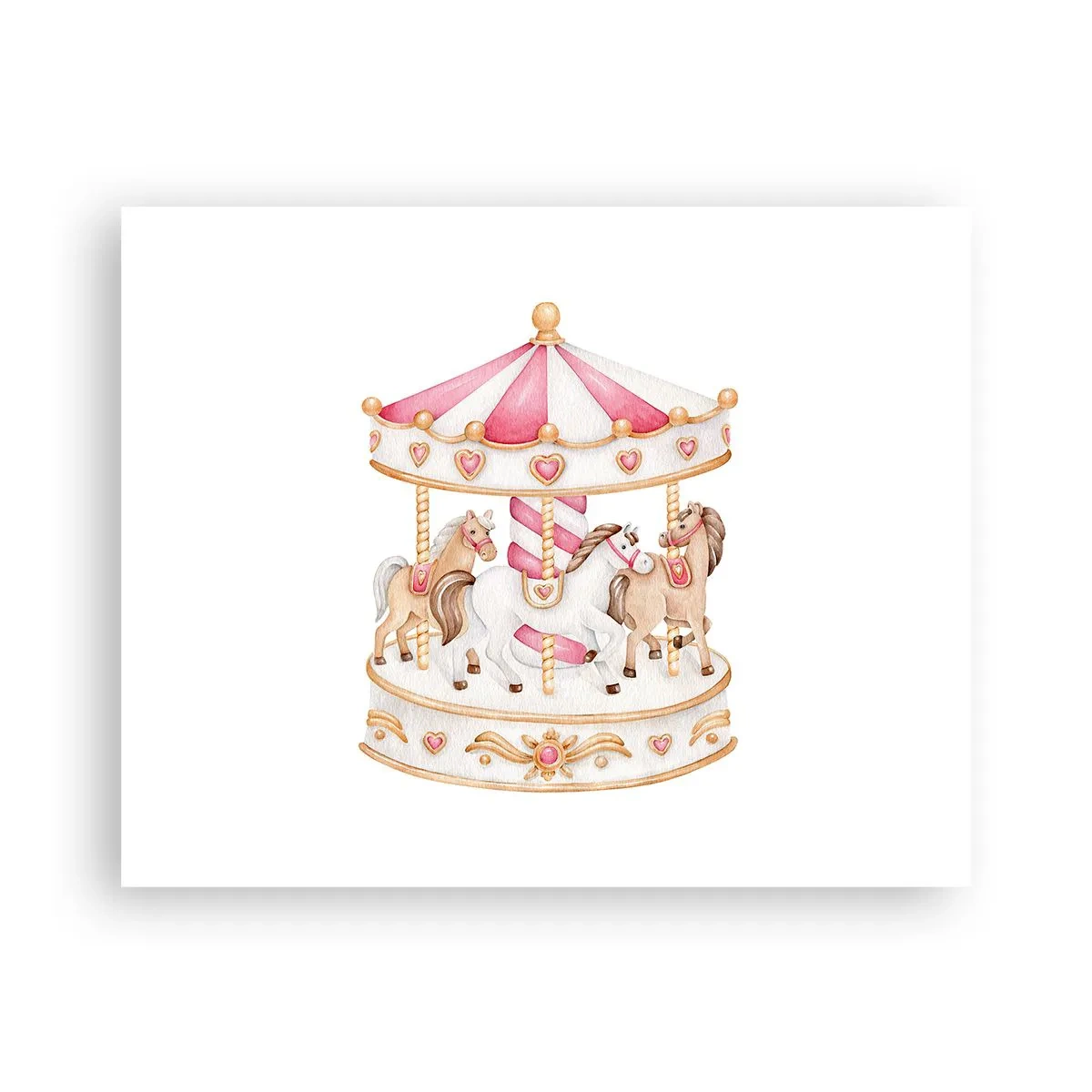 Poszter - A gyermekkor édes világa - 50x40 cm