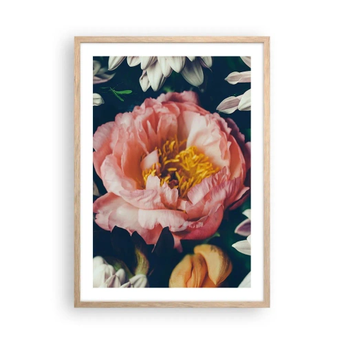 Poszter világos tölgy keretben - Barokk pompával - 50x70 cm