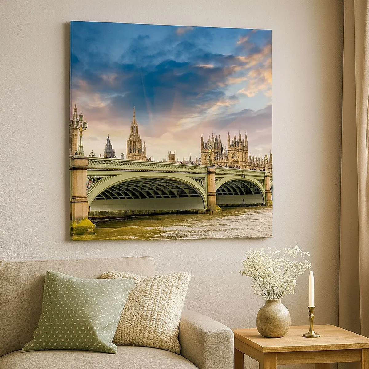 Vászonkép - Az idő megállt a Birodalomban - 30x30 cm