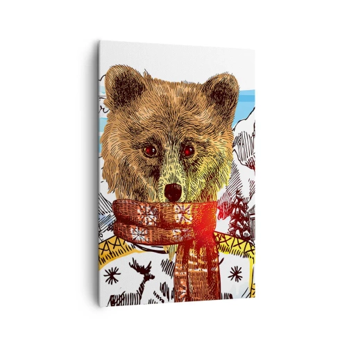 Vászonkép - A medvekunyhó - 80x120 cm