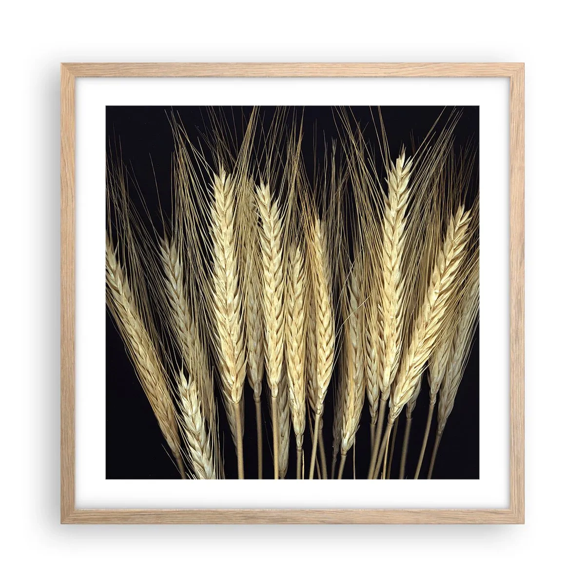 Poszter világos tölgy keretben - Rusztikus varázslat - 50x50 cm