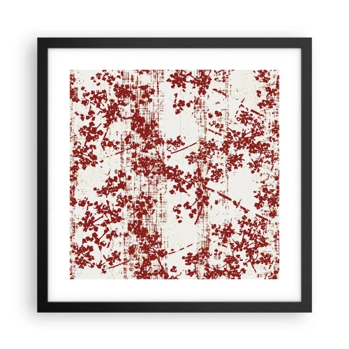 Poszter fehér keretben - Mint egy régi perkál - 40x40 cm