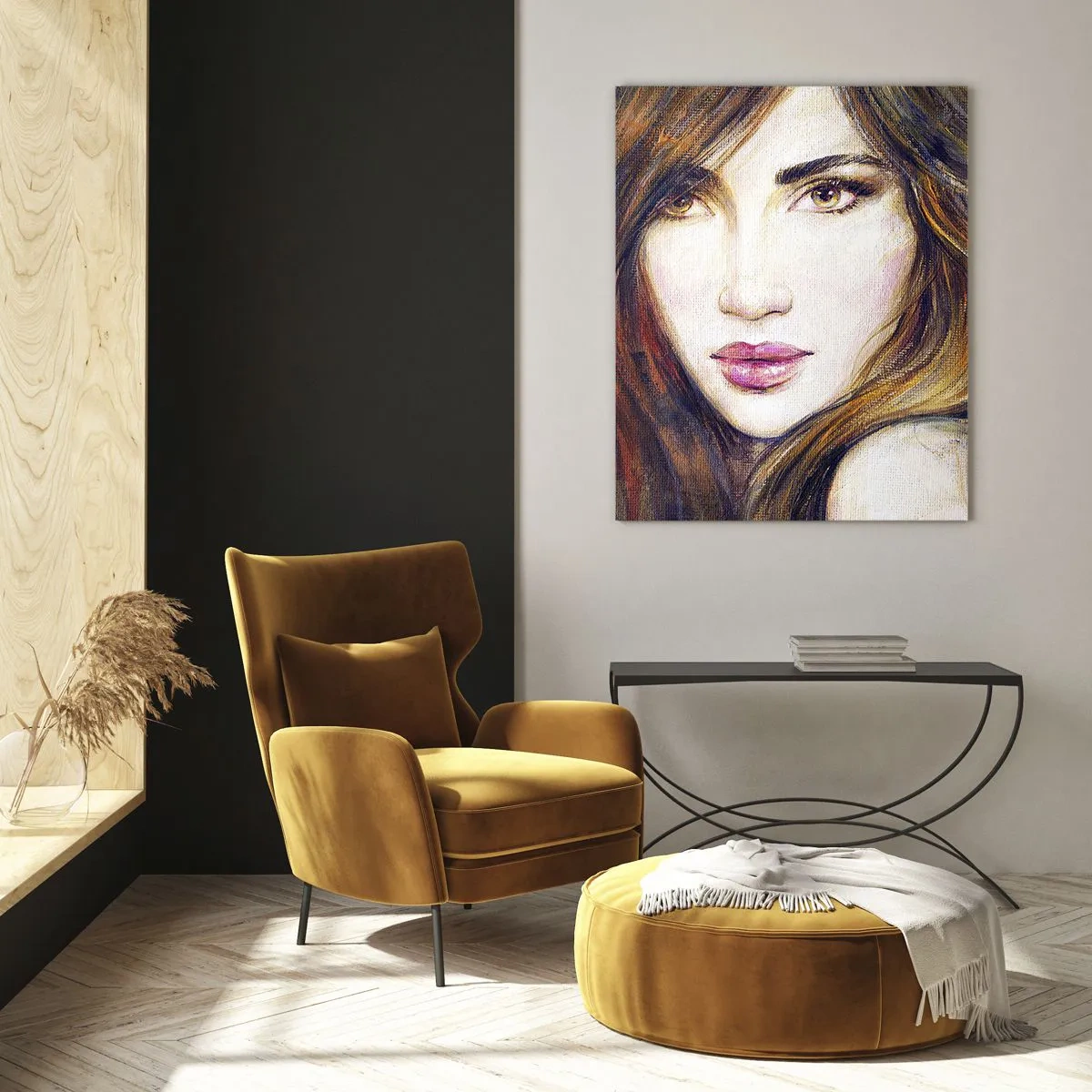 Üveg kép - Egy fillért a gondolataidért - 50x70 cm