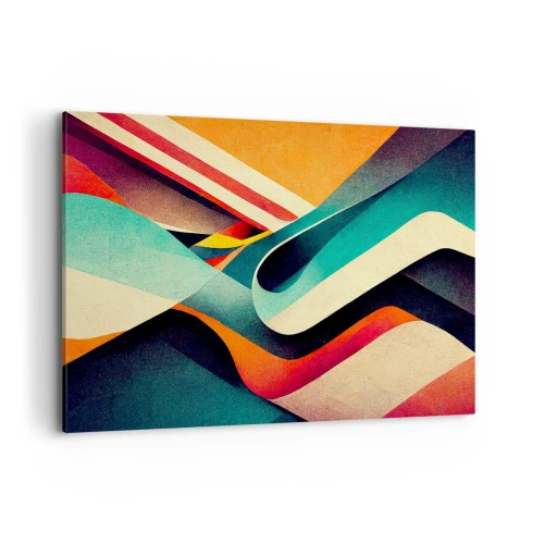 Vászonkép - Intenzív kompozíció - 120x80 cm