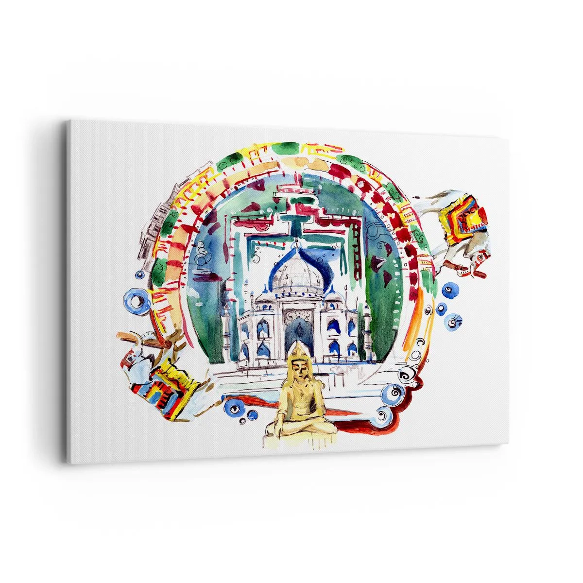 Vászonkép - Hindu világegyensúly - 100x70 cm