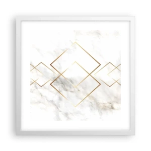 Poszter fekete keretben - Kilátás a végtelenbe - 40x40 cm