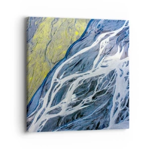 Vászonkép - A természet barlangrajzai - 40x40 cm