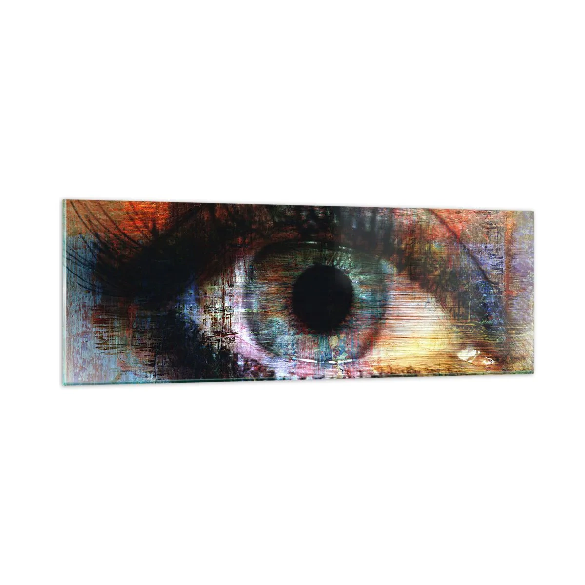 Üveg kép - Beleláthatsz a lélekbe - 90x30 cm
