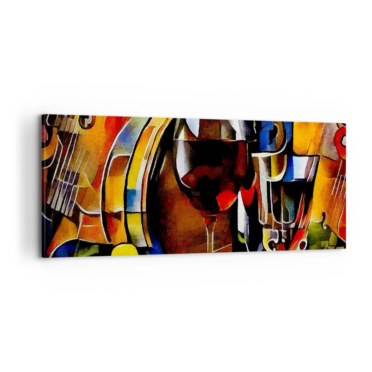 Vászonkép - A világ is színeket ölt - 100x40 cm