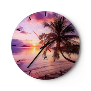 Falióra, Óra - Boldogság egészen a horizontig - 40x40 cm