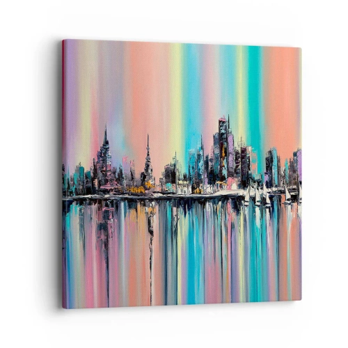 Vászonkép - Lejönni az éjszaka fényében - 40x40 cm