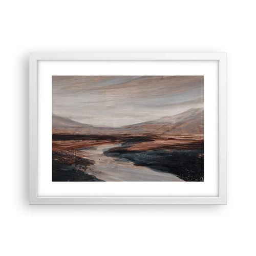 Poszter fekete keretben -  Békés völgy - 40x30 cm